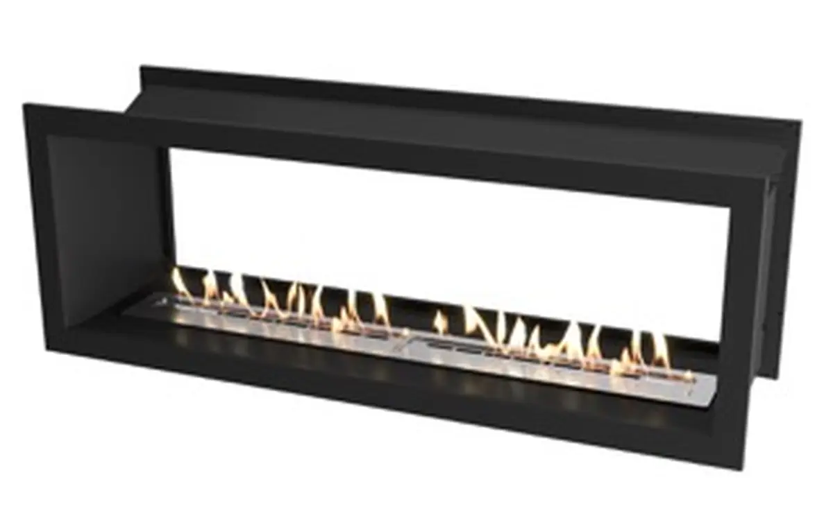 Icon Double Sided Slimline Firebox